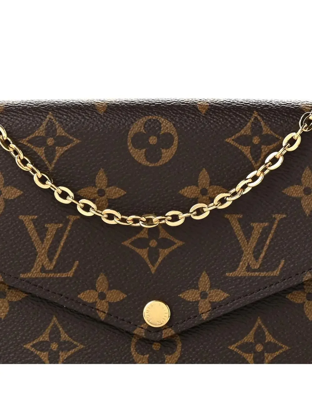Louis Vuitton Pochette Felicie Chain #321896L12B